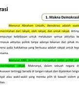 Demokrasi Artinya Pemerintahan Berada Di Tangan